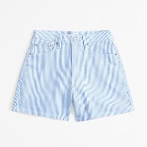 NWT striped Abercrombie & fitch curve love dad short